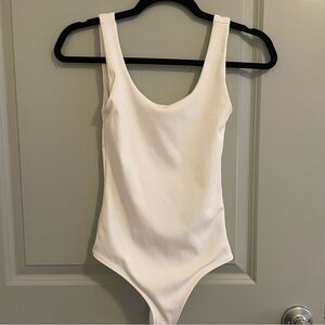 Express Women's White Bodysuit